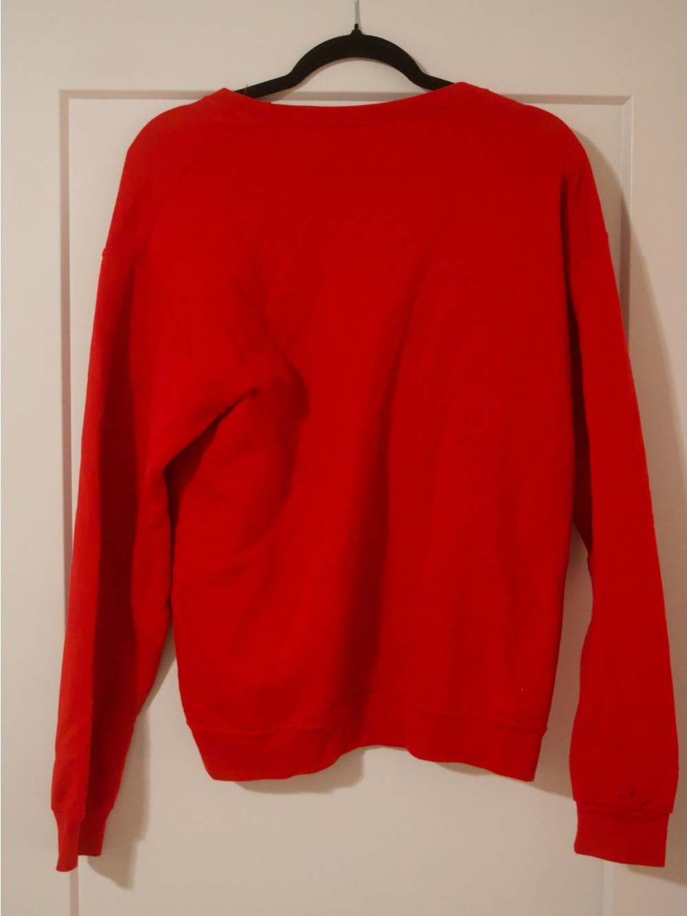 Women's Red Crewneck Sweatshirt - Classic Everyday Layer